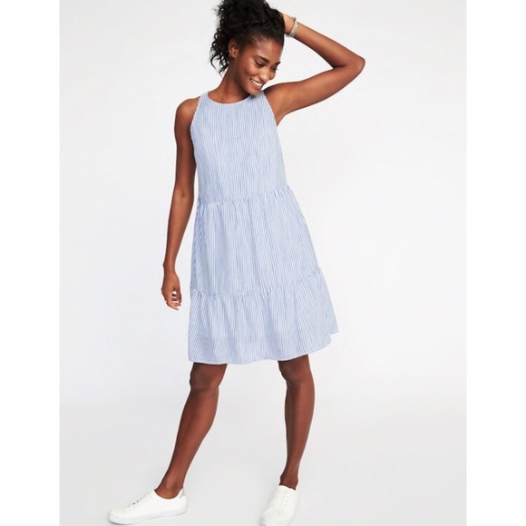 old navy tiered dress